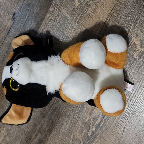 Gently Loved Ty plush dog Roscoe on tag Large 12 inches tall pet-free smoke-free - Picture 7 of 10